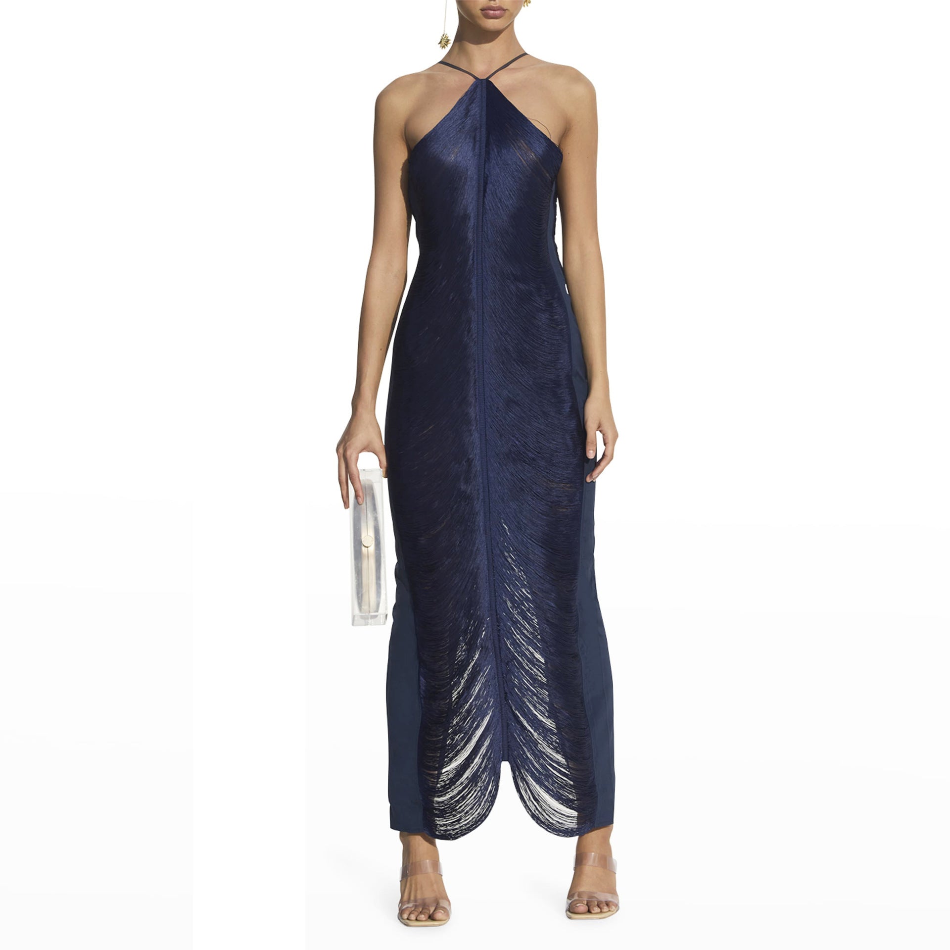 Irregular Dress for Women with Open Straps