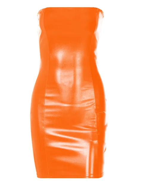 Elegant Summer Strapless Dress for Women