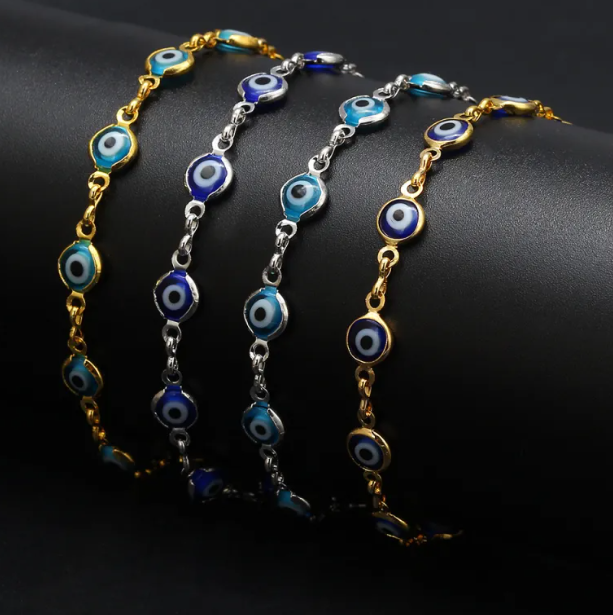 Gold Color Link Chain Bracelet